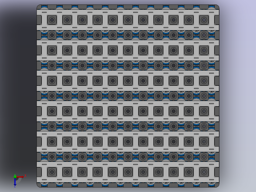 A0004712-18650电池12x12组件俯视图
