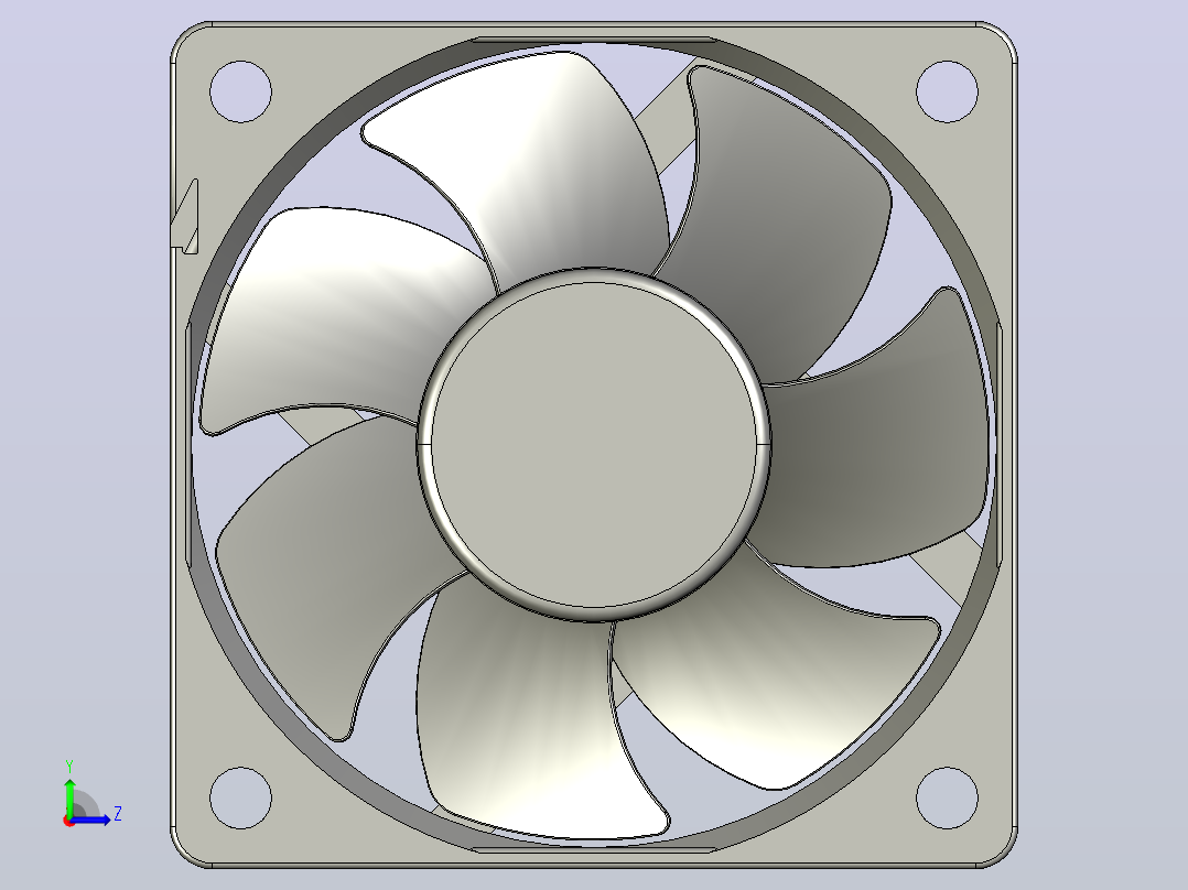 60×60×25mmDC轴流风机╱DC轴流风扇[TX6025H12]左视图