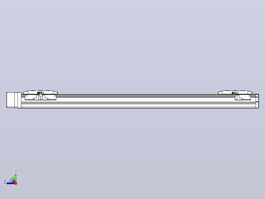 滚珠丝杠线性轴TPA-GCRS-50-1205C-L250-MR-M10-N3右视缩略图