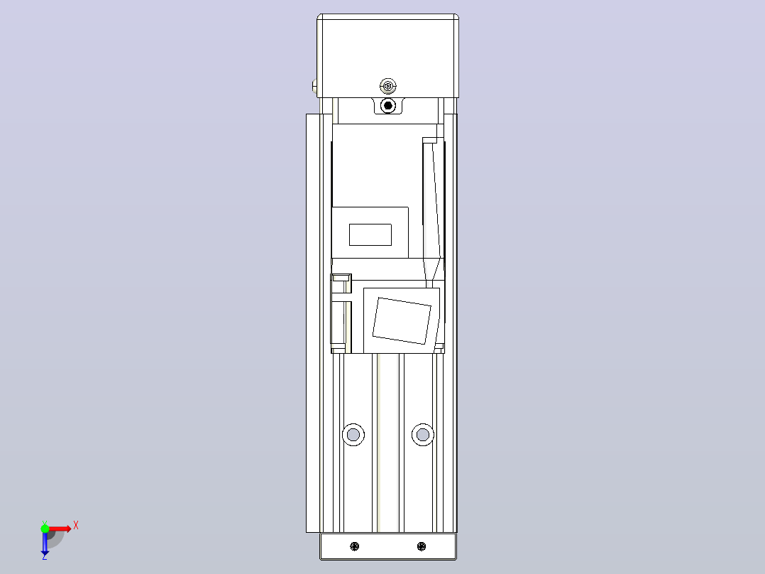 钢基模组TPA-KSR-5002C-150A1-MU-H1S0俯视图