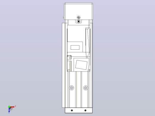 钢基模组TPA-KSR-5002C-150A1-MU-H1S0俯视缩略图