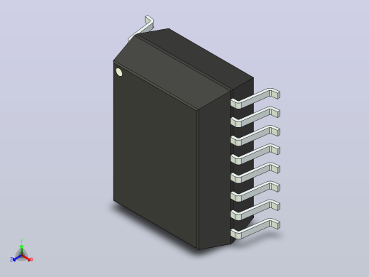 106x SOIC 封装（小外形集成电路）SOIC127P1042X450-16N