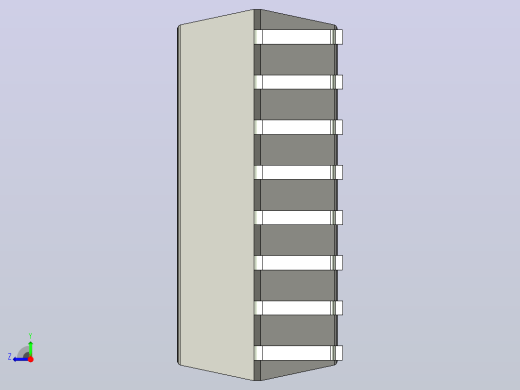 106x SOIC 封装（小外形集成电路）SOIC127P1042X450-16N右视缩略图