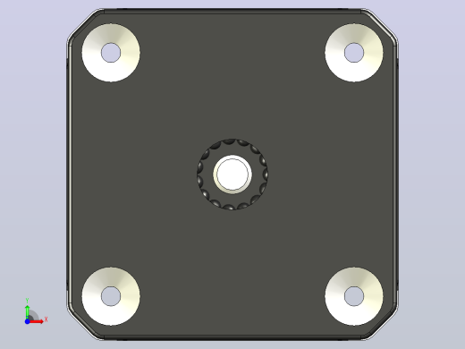 Nema_17_PHB42S40-401电机前视缩略图