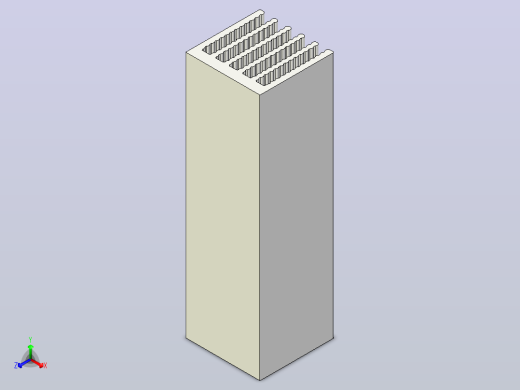 散热器 100x30x30mm