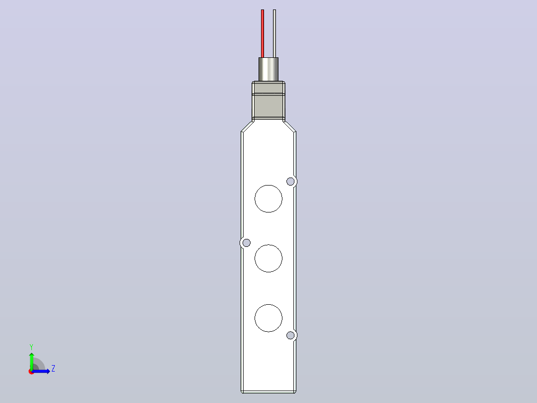 SY9120-L-C8-12 L型插座式电磁阀[SY9120-S-L-02-C10-F2]左视图