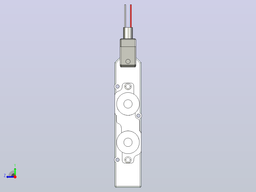 SY9120-L-C8-12 L型插座式电磁阀[SY9120-S-L-02-C10-F2]右视图