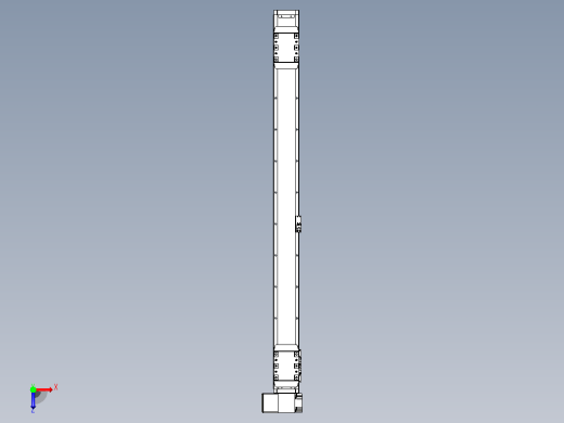 皮带直线轴双滑块型TPA-GCBS-80-P60-L425-LP-M20-N3俯视缩略图