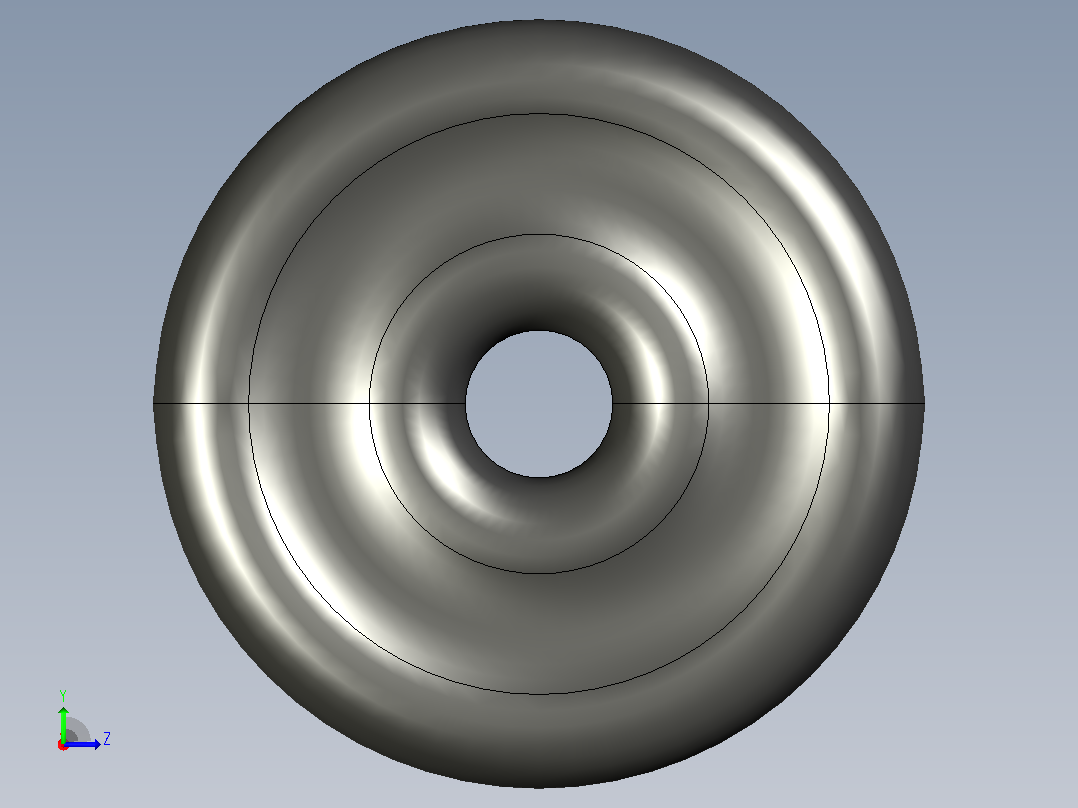 完整的x形环(方形环-具有所有配置的Solidworks零件左视图