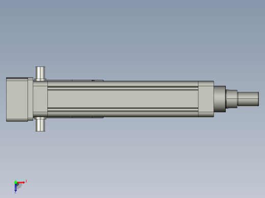 轻载电动缸TPA-ESR63-2010C-L200-MR-TC-W-P75-C3俯视缩略图