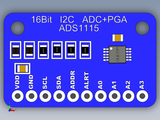 16位I2C ADC+PGA - ADS1115前视缩略图