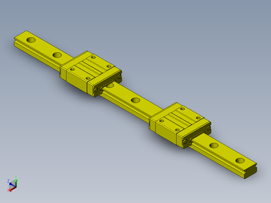 玻璃板粘结夹具正等轴测图