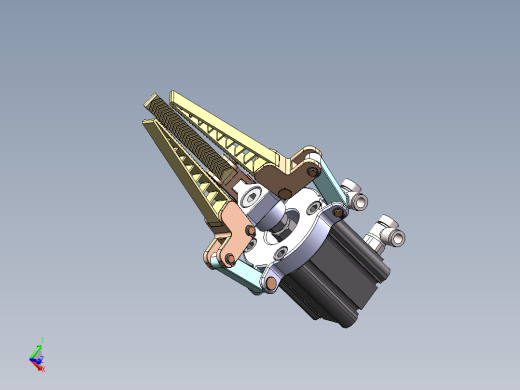 气缸式柔性夹爪sw13可编辑