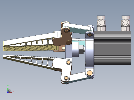 气缸式柔性夹爪sw13可编辑前视缩略图