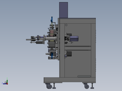 方型锂电池卷绕机sw14可编辑右视缩略图