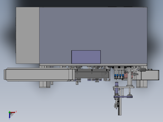 方型锂电池卷绕机sw14可编辑俯视缩略图