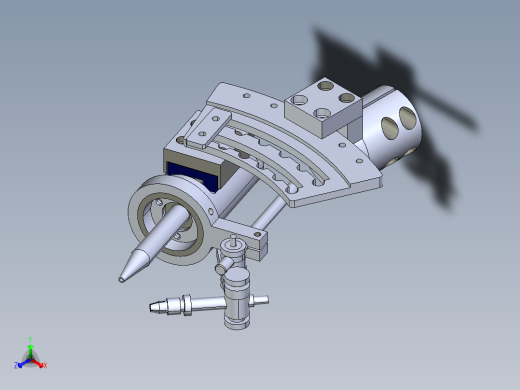四轴自动焊锡机3D模型