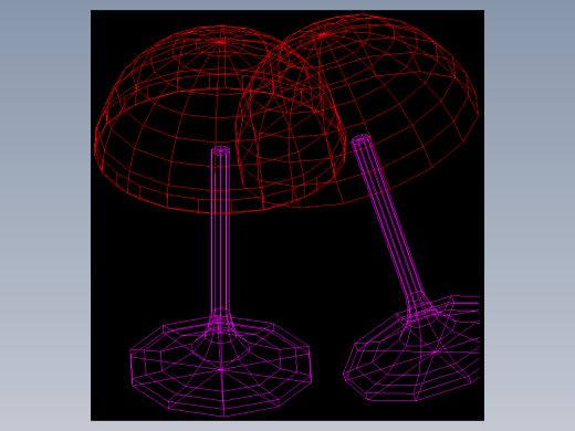 室内家具及植物三维模型五-H024