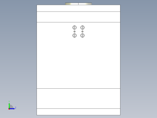 带侧台方套管左视缩略图