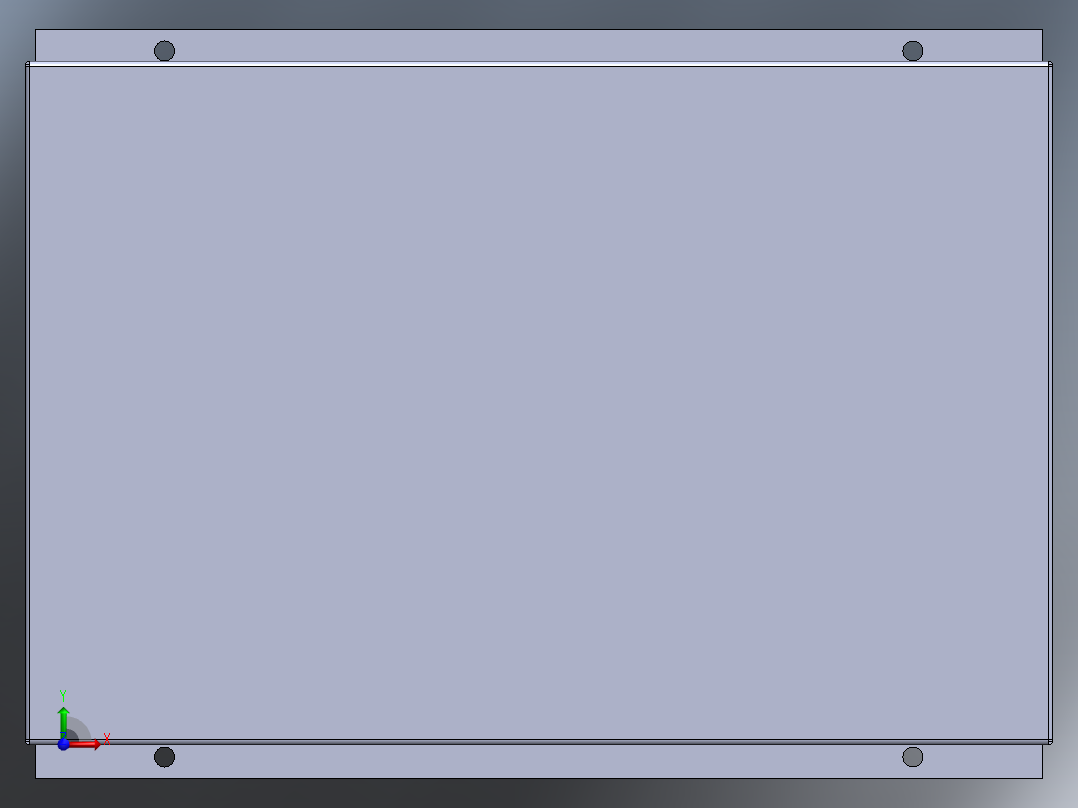 光纤终端盒前视图