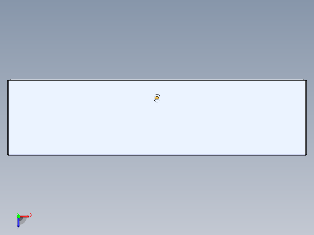 光纤终端盒俯视图