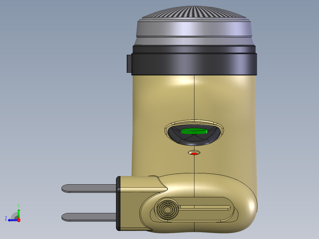 剃须刀11右视图