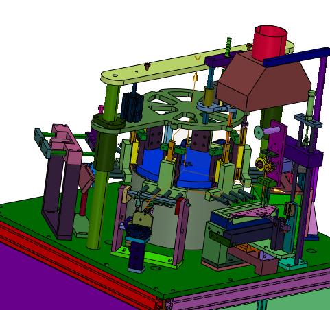 夹持固定转台锡焊机
