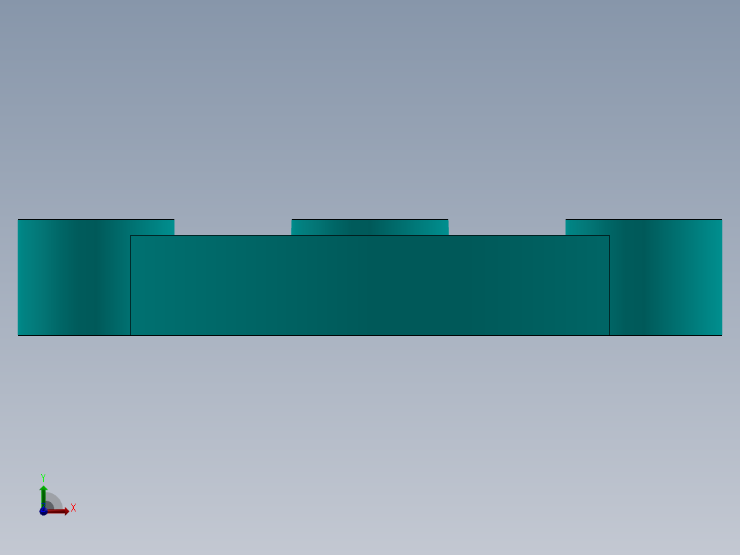 SW建模练习题-exercise 113前视图