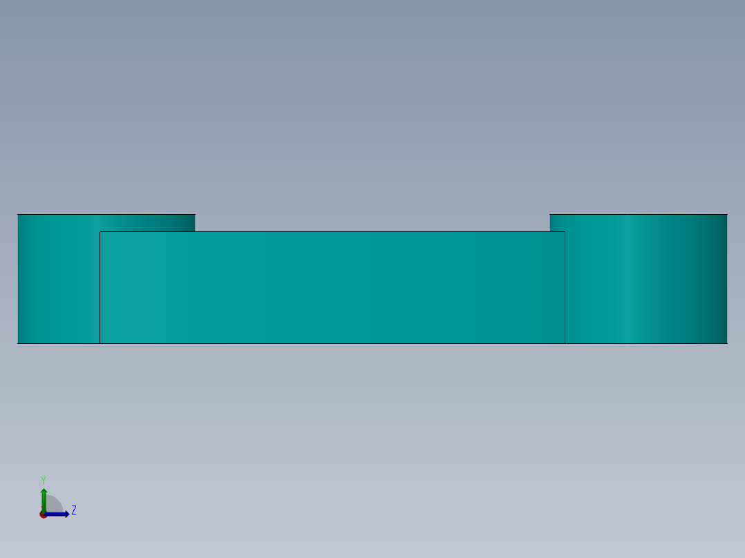 SW建模练习题-exercise 113左视图