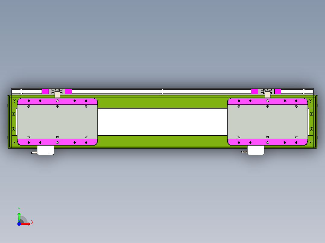 威洛博LC系列3d模型模组2LC14S2Y-S300前视图