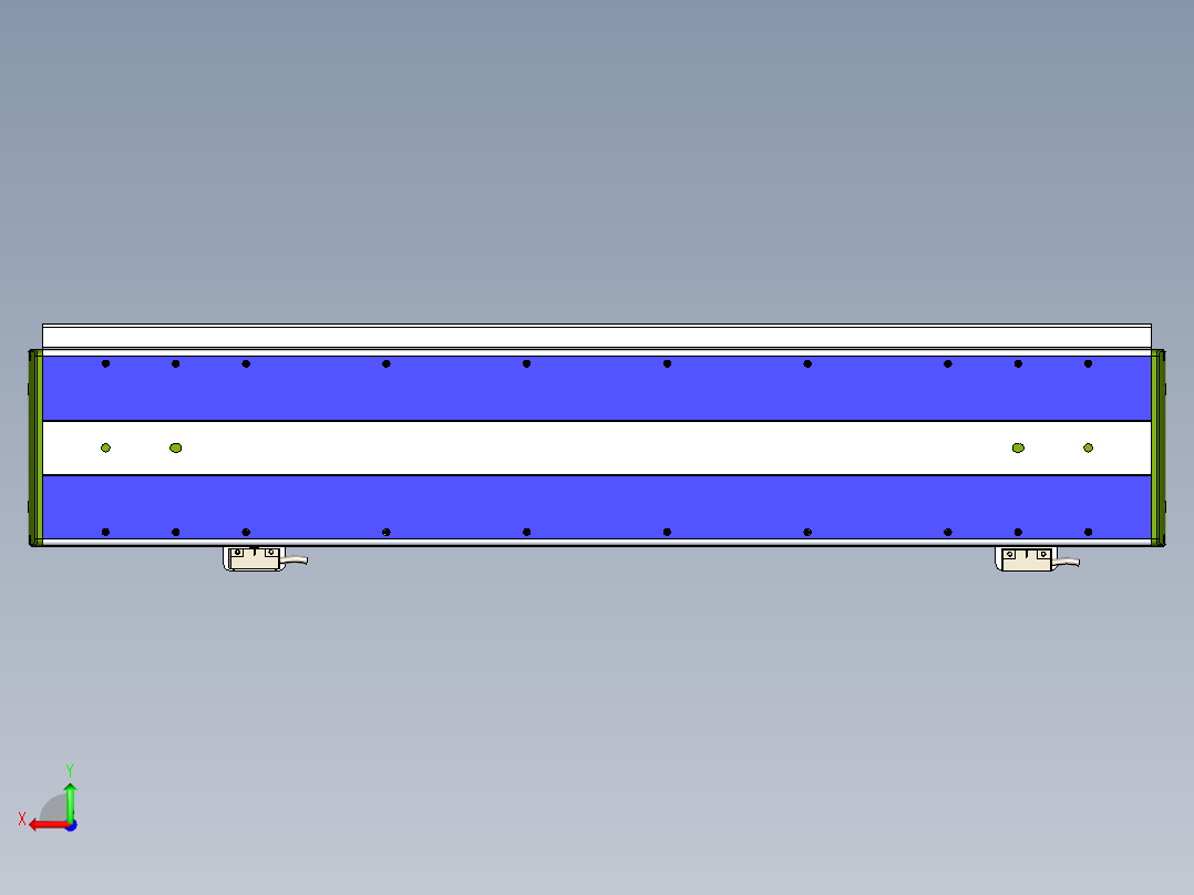 威洛博LC系列3d模型模组2LC14S2Y-S300后视图