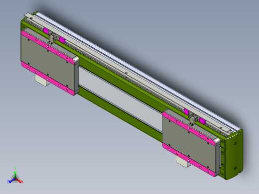 威洛博LC系列3d模型模组2LC14S2Y-S300正等轴测缩略图