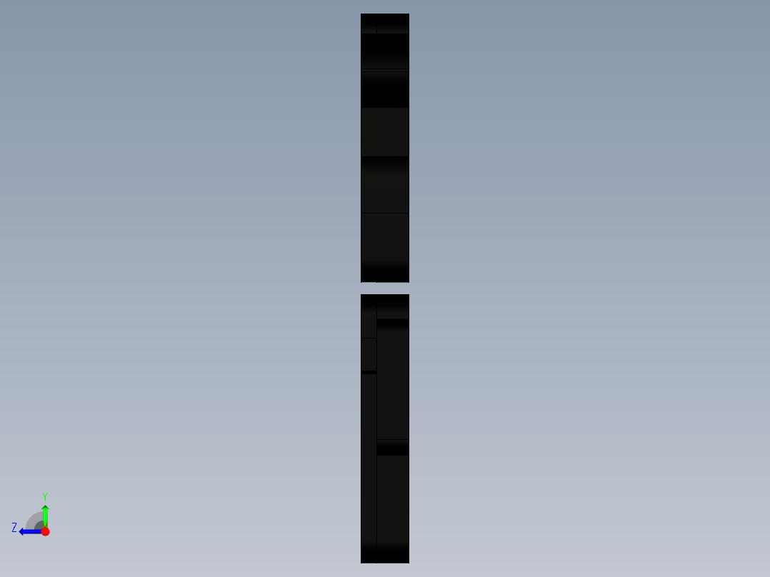 3D打印机Ultimaker XY Blocks（XY轴 STL3D打印文件）右视图