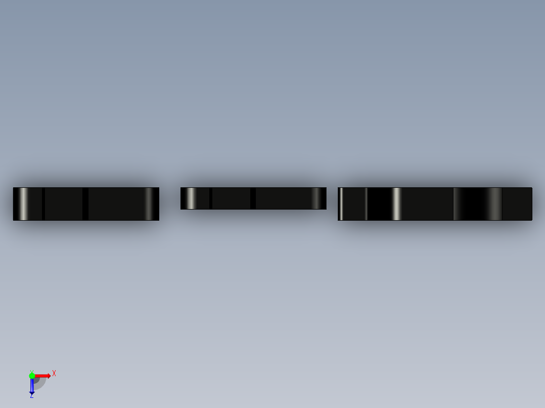 3D打印机Ultimaker XY Blocks（XY轴 STL3D打印文件）俯视图