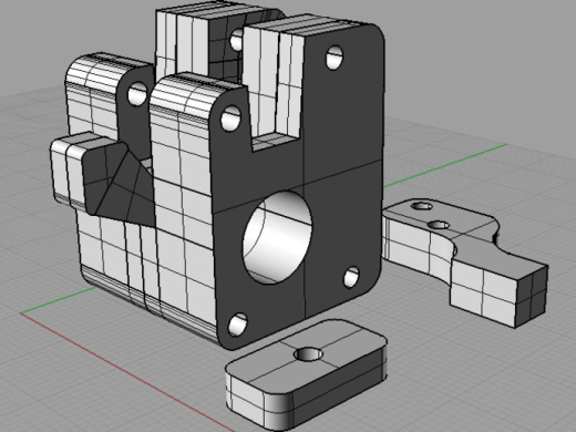 3D打印机Ultimaker XY Blocks（XY轴 STL3D打印文件）缩略图