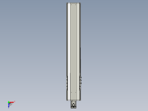 东锦丝杆传动-直线滑台模组DH210-C-L10-S1000-BC-P750W-C3.STEP俯视缩略图