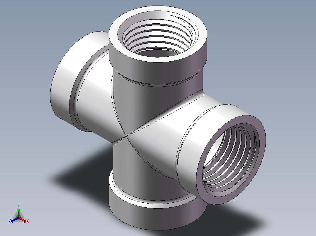 四通-等径内丝 DN10