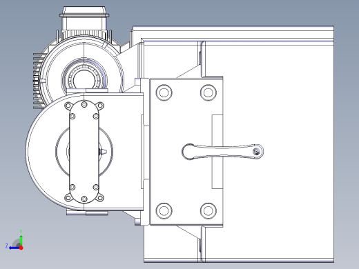 汽车传动轴扭转疲劳试验台右视缩略图