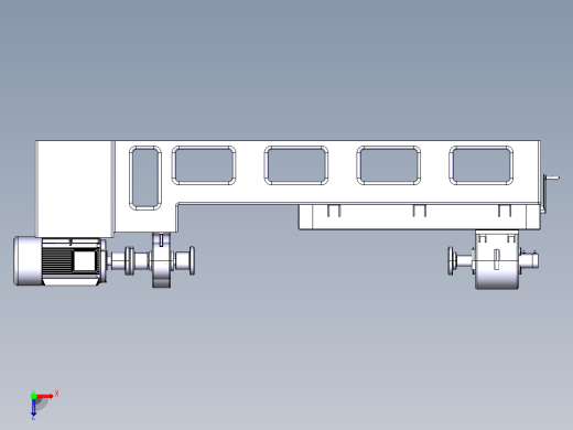 汽车传动轴扭转疲劳试验台俯视缩略图