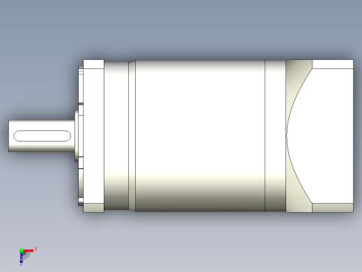 直齿PLF120-L3-LC 19-95-115-M8.stp俯视缩略图