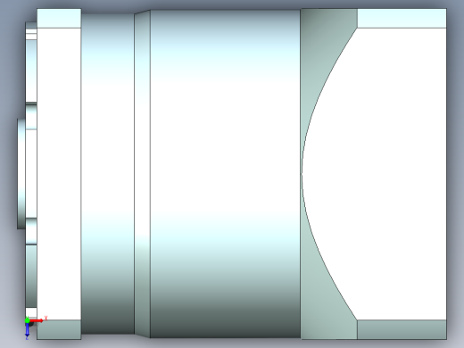 直齿孔PLF120-L1-LC 22-110-145-M8.stp俯视缩略图