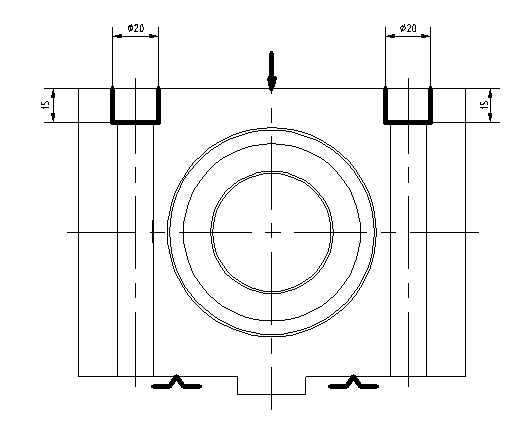 支撑板机械加工工艺及编程【含图和文档】