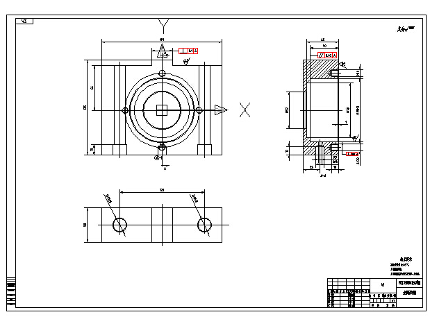 支撑板机械加工工艺及编程【含图和文档】