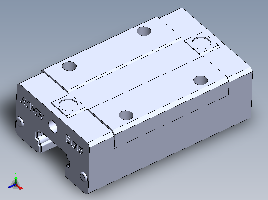 上银直线滑轨-EGH15CA 滑块