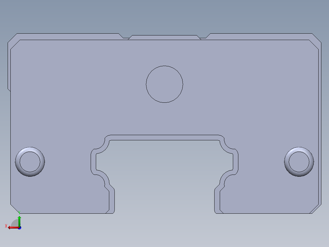 上银直线滑轨-EGH15CA 滑块后视图