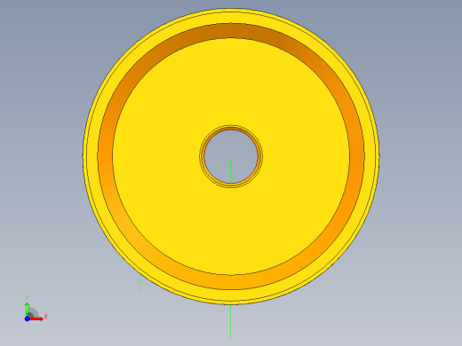 UG吸盘模型前视缩略图