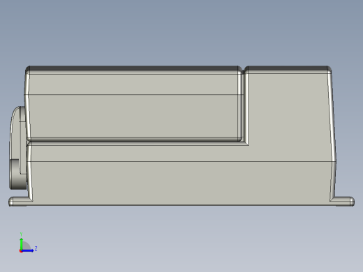 上银线性制动器STEP_LAK2B-1左视缩略图