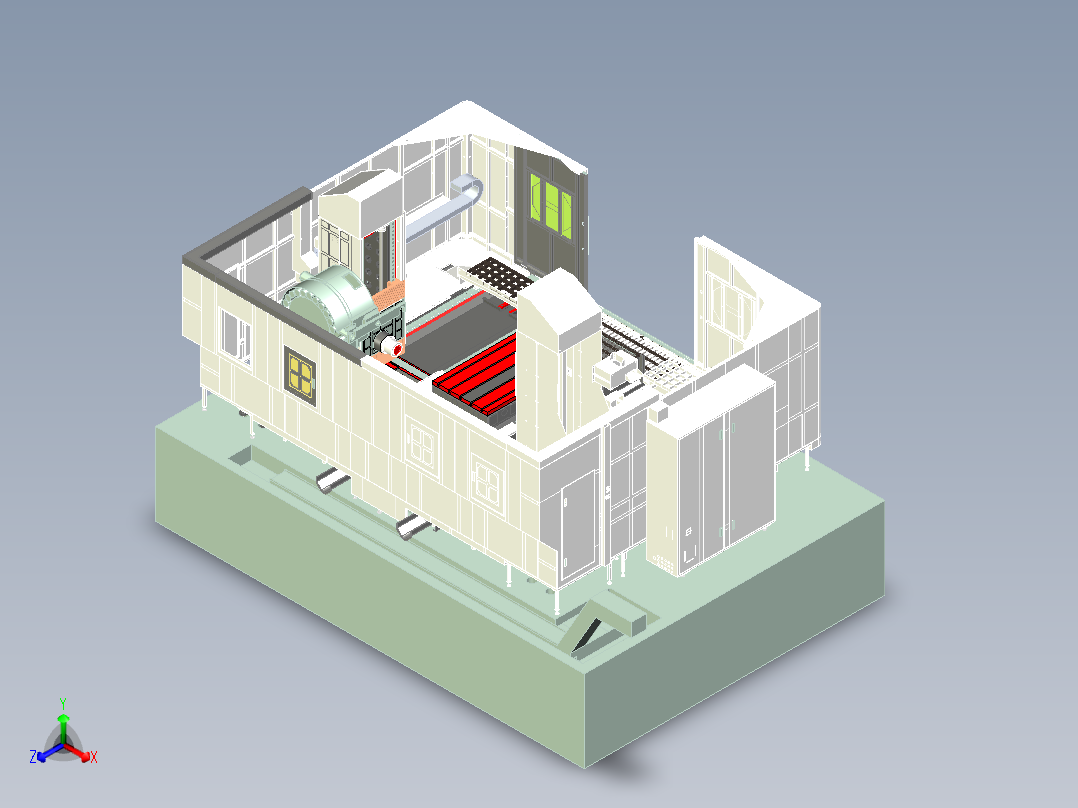 HDW2010双面镗铣床