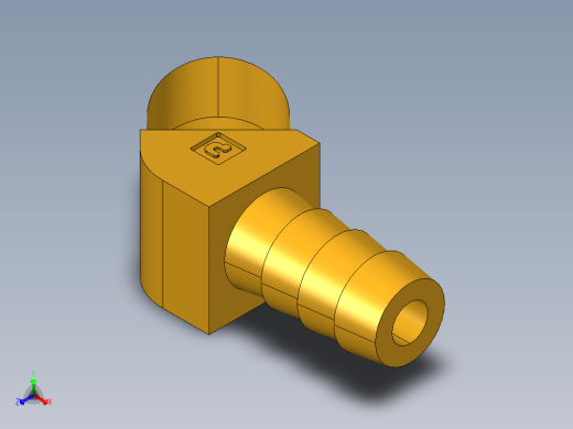 倒齿式工业管接头Hose Barb 45Deg Elbow to Male Pipe 139HB-6-4
