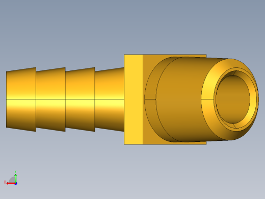 倒齿式工业管接头Hose Barb 45Deg Elbow to Male Pipe 139HB-6-4后视缩略图